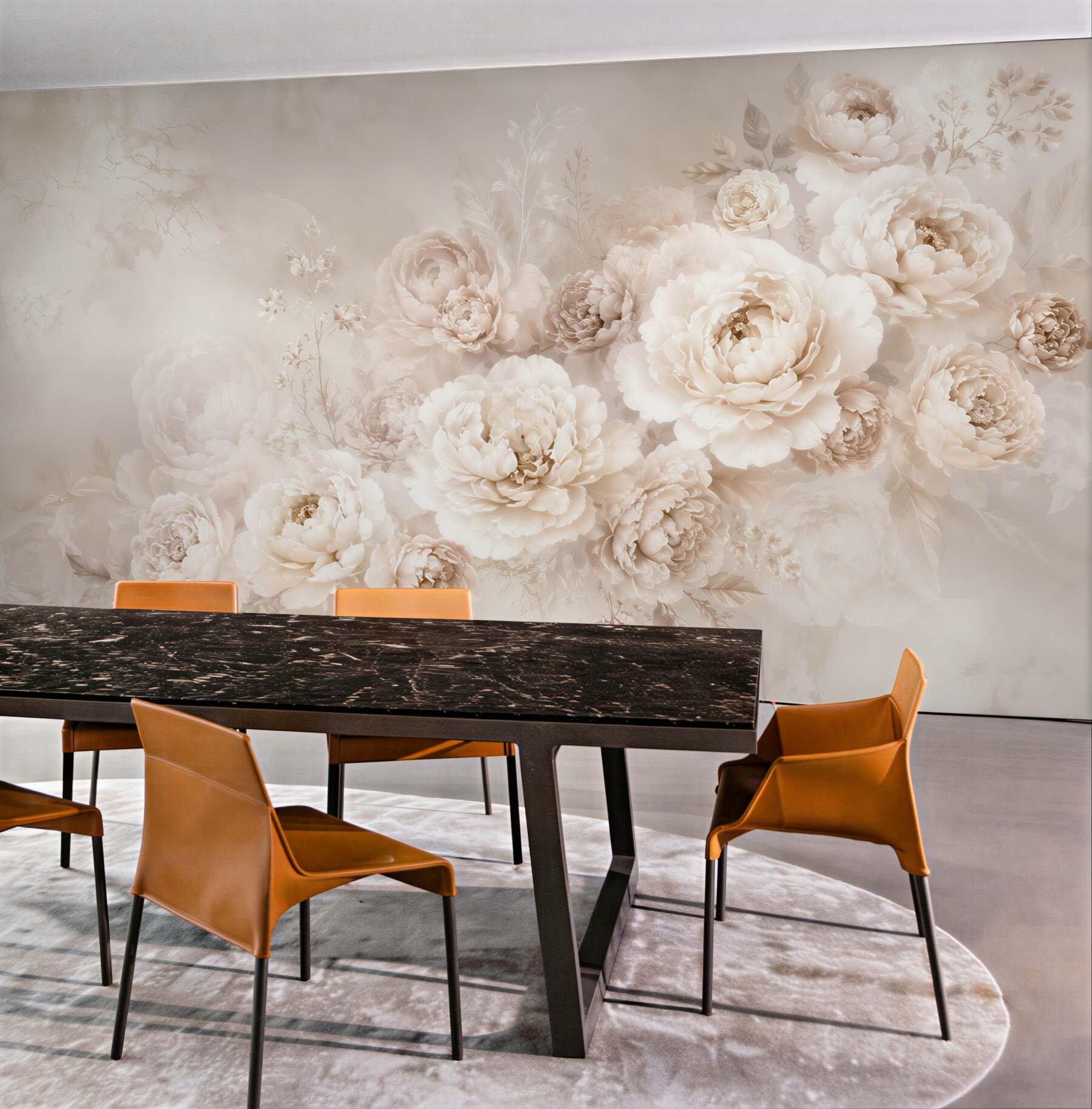 Fototapeta Eleganckie Peonie w Pastelowej Tonacji